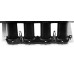Sniper Hi-Ram Intake, Ford 4.6L 3V, 130mm Throttle Body, Black Anodized