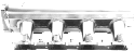 GM LS1 / LS2 / LS6 Low Profile Single-Door Intake Manifolds (Fabricated Sheet Metal)